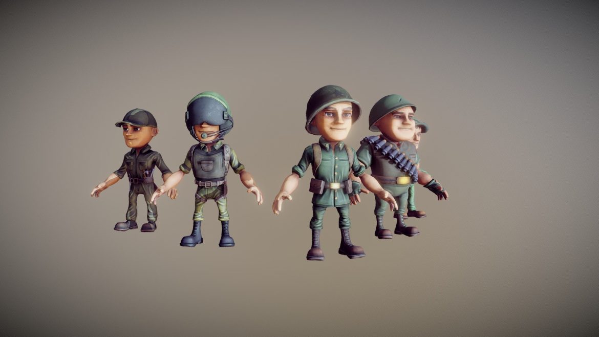 stylized military characters.thumb
