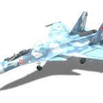 SU-33 Flanker-D Jet Fighter Aircraft