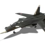 SU-47 Firkin Jet Fighter Aircraft