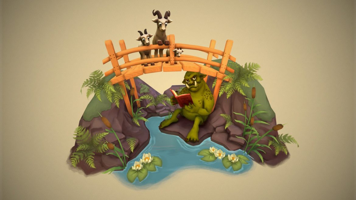 three billy goats gruff.thumb 1