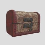 Treasure Chest Wooden Jewelry Box