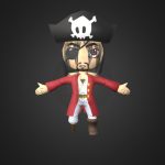 very lowpoly Pirate