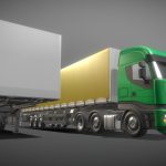 3 axis truck with semitrailer high poly.thumb