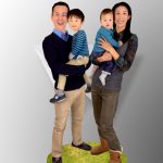 3D Scan of a Family of Four
