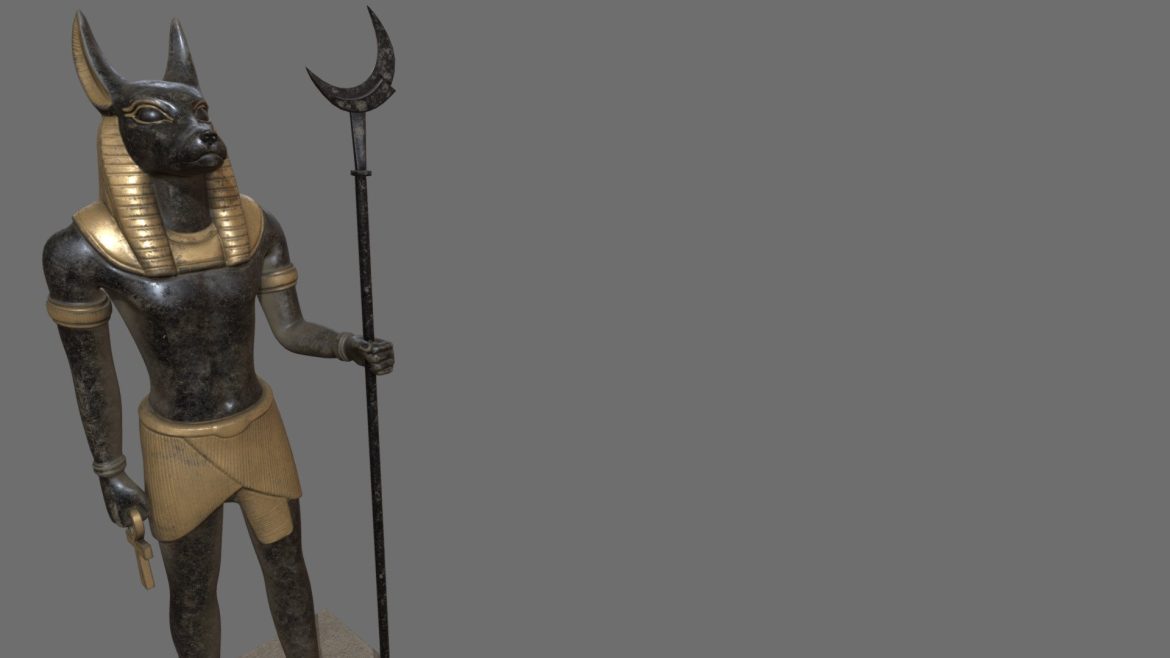 anubis statue 3d.thumb