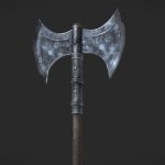 Battle Axe – Iron Weapons Set (TES:Skyblivion)