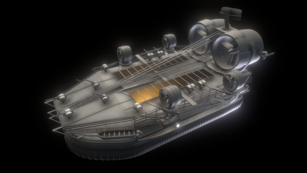big hovercraft high poly with animations.thumb