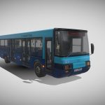Blue City Bus Animated