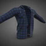 Blue Flannel Shirt