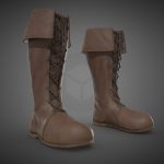 Brown Medieval Boots