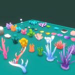 Coral Reef Plants & Objects – Collection