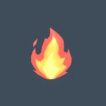 🔥 Fire emoji (Low poly)