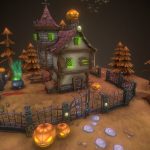 Halloween Mystical Place