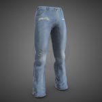 light blue ripped jeans.thumb