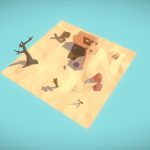 Lowpoly Desert
