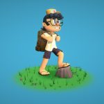 Ready-to-Rig Cartoon Kid Character