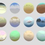 Sky Dome – style elements pack collection 360 VR