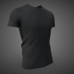 Slim Fit Black T-Shirt