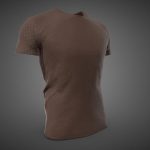 Slim Fit Brown T-Shirt