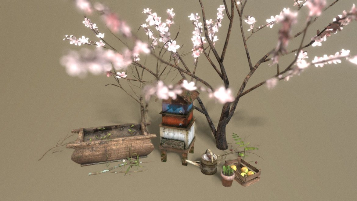 spring garden asset pack.thumb 1
