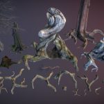 Stump and roots pack