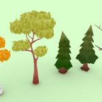 stylized hand painted trees.thumb