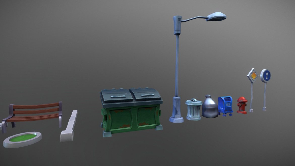 stylized street props.thumb 1