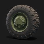 Wheel – armored car part