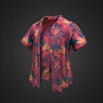 Beach Shirt (Coral) | PUBG