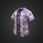 Beach Shirt (Yellow) | PUBG