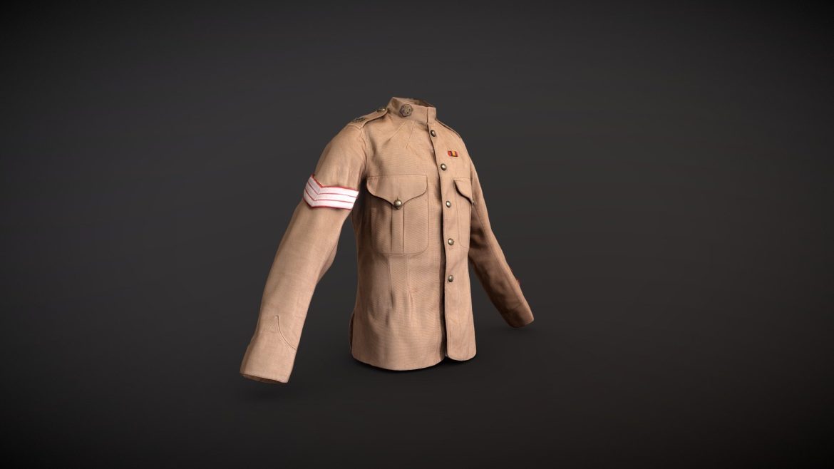 boer war khaki drill jacket.thumb