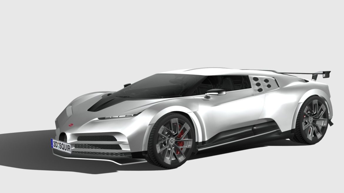 bugatti centodieci 2020 lowpoly.thumb
