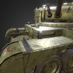 Comet Tank Turret Pose