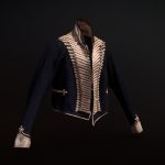 cornwall yeomanry cavalry undress blue tunic.thumb