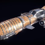 Dieselpunk Flying Vehicle