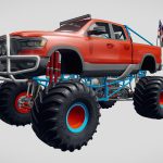 Dodge RAM 1500 Rebel 2019 Monstertruck