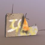 Fragment of the Berlin Wall