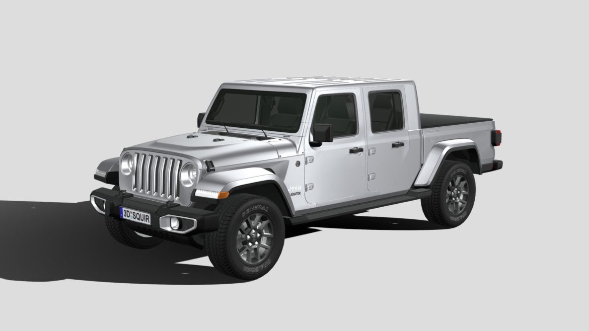 jeep gladiator 2020 lowpoly.thumb