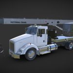 Kenworth T800 Crane Truck