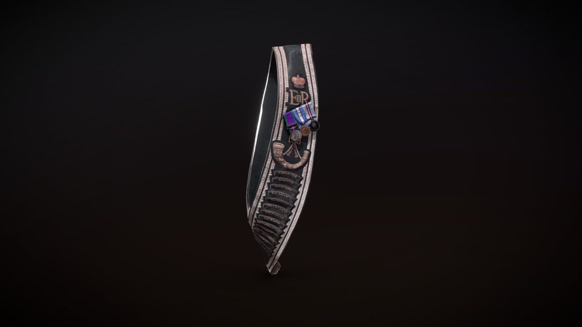 light infantry bugle majors sash.thumb