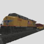 Modern Union Pacific Train