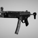 MP5A5 submachine gun