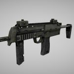 MP7A1 submachine gun