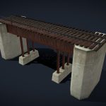 Railway Old Bridge – Ready to Unity HDRP