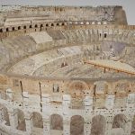 Roman Colosseum Ruins