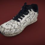 Scanned White Trainers