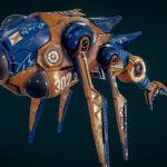 Sci-fi Submarine Drone