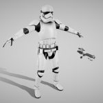 Star Wars First Order Stormtrooper Light