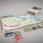 Ticket to ride boardgame