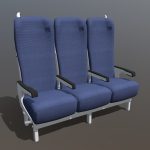 Train seat 015